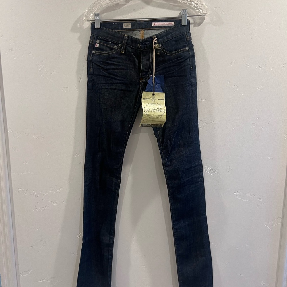 AG Adriano Goldschmied Dark Indigo Skinny Jeans